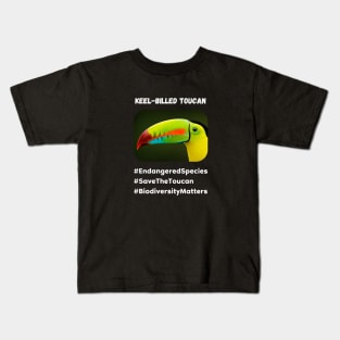 Endangered Toucan Kids T-Shirt